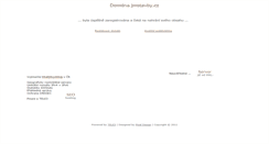 Desktop Screenshot of jmstavby.cz